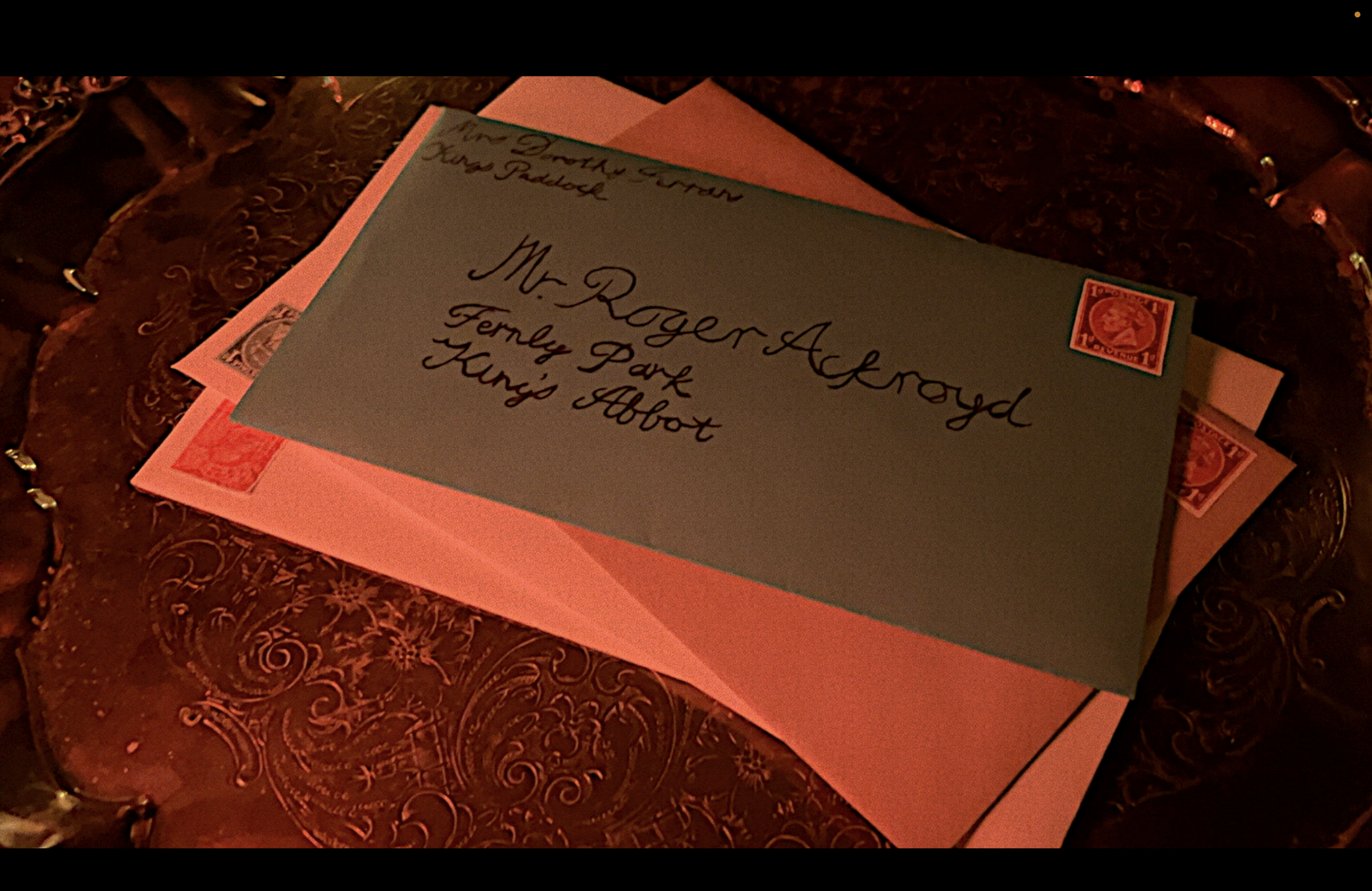 Evidence — letter